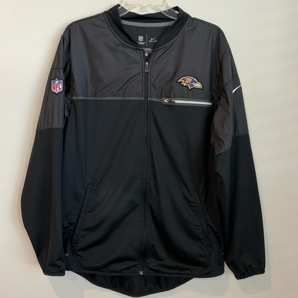NFL Nike‎ Dri-fit Baltimore Ravens Jacket - Picture 1 of 9